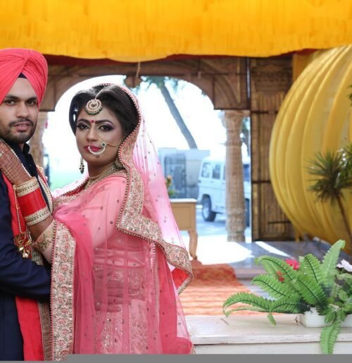 The wedding of Rakesh and Aarti